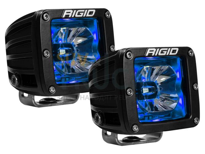 Фары RIGID Radiance Pod (3 светодиода) - синяя подсветка