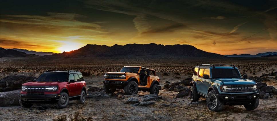 Новое семейство FORD BRONCO