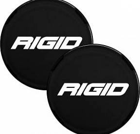 Черные защитные крышки для фар Rigid 360 Series 6″