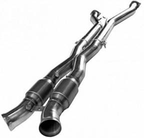 X-Pipe для Corvette C5, 1997-2004, 3'' x OEM', с кат. High Flow