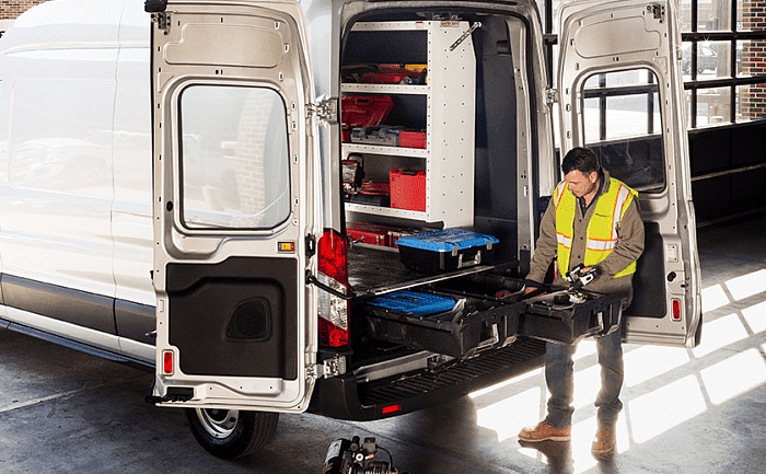Система хранения DECKED для автобуса RAM Promaster 345,5 см