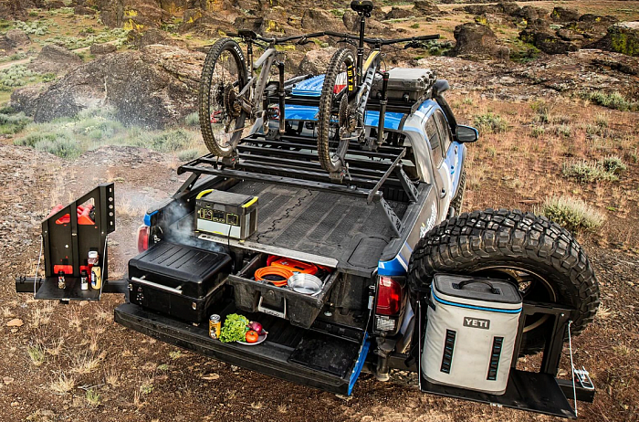 Органайзер кузова DECKED для Nissan Frontier с кузовом 185 см
