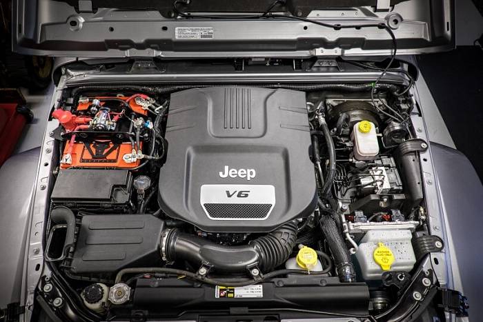 Комплект для установки двух аккумуляторов на Jeep Wrangler JK 2007-18
