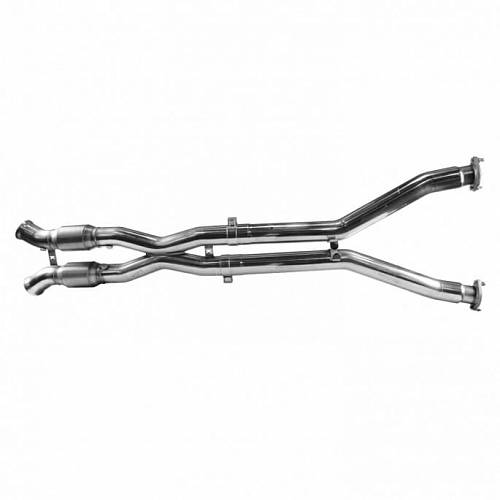 X-Pipe для Corvette C5, 1997-2004, 3'' x 3'', с кат. Green