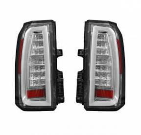 Chevy Tahoe & Suburban 15-17 OLED Bar-Style LED TAIL LIGHTS - Clear Lens