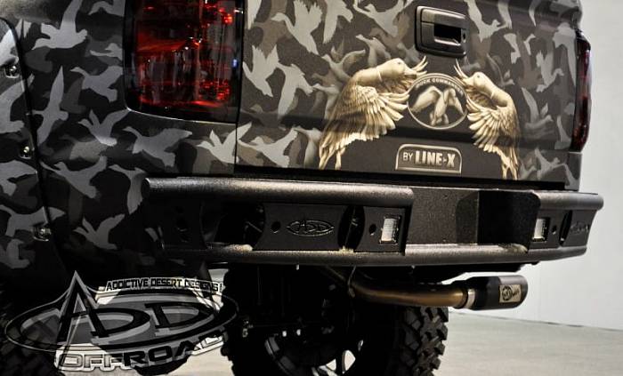 Задний бампер серии Dimple "R" Chevrolet Silverado 1500 2014–17