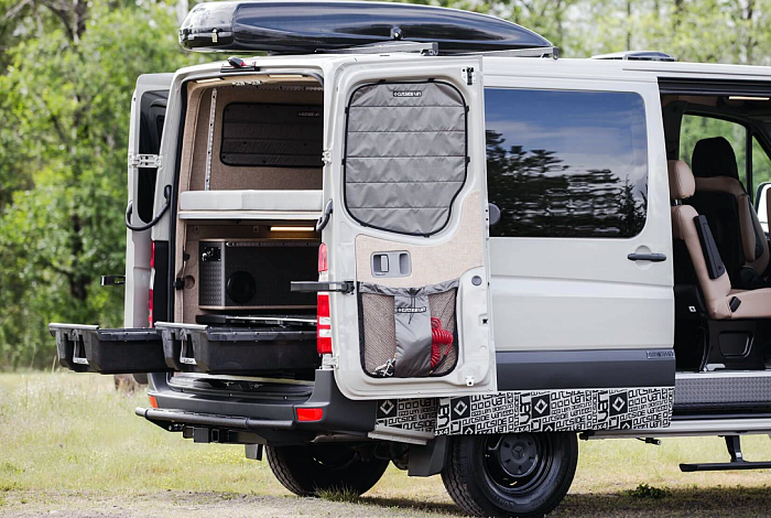 Система хранения для Ford Econoline EXT с колесной базой 350,5 см