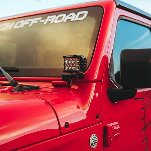 Крепления для фар перед лобовым стеклом для Jeep Wrangler JL 