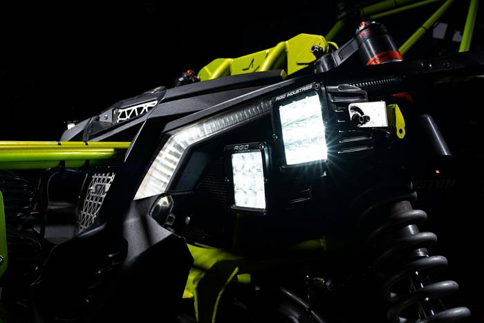 Комплект LED-фар MD-XL серия PRO, дальний свет