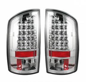 Dodge 02-06 RAM 1500 & 03-06 RAM 2500/3500 LED Tail Lights - Clear Lens