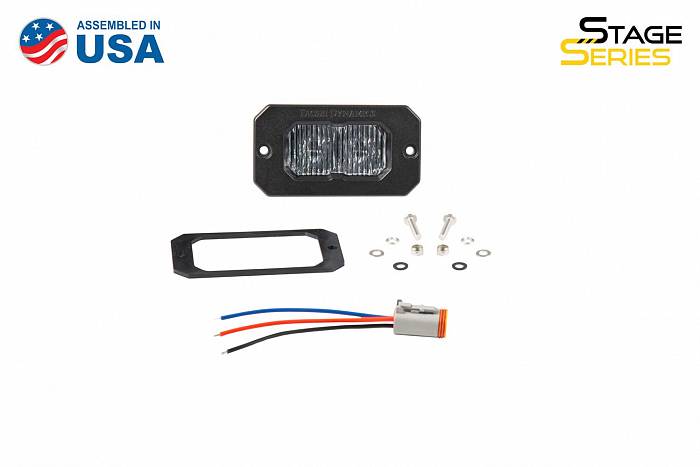 Врезной белый LED-модуль SS2 Pro с синей подсветкой, комбинированный свет