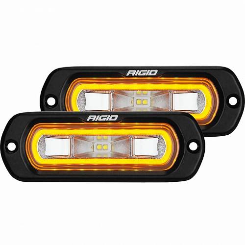Комплект врезных LED-модулей Rigid серия SR-L с янтарной подсветкой