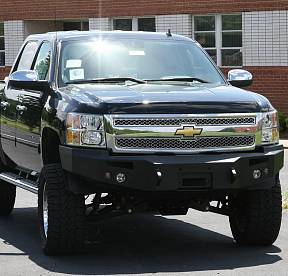 2007.5-2010 Chevy Heavy Duty Winch Bumper w/ No Grill Guard Bare