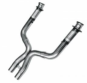 Приемные трубы X-Pipe без кат. для Mustang GT, 2011-2014, 3'' x 2.75''