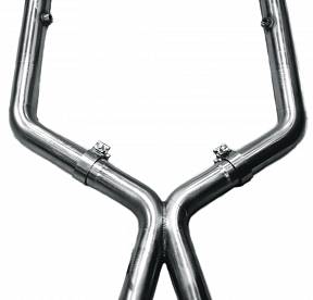 Приемные трубы X-Pipe с кат. для Mustang GT, 2005-2010, 3'' х 3''