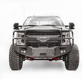 2017 Ford Super Duty F250-F350 Winch Bumper w/ Full Grill Guard