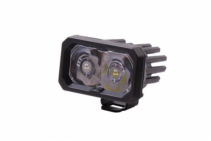 Белый LED-модуль SS2 Pro с синей подсветкой, дальний свет