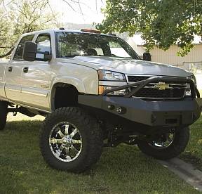 2003-2007 (Classic) Chevy Heavy Duty Winch Bumper w/ No Grill Guard Bare
