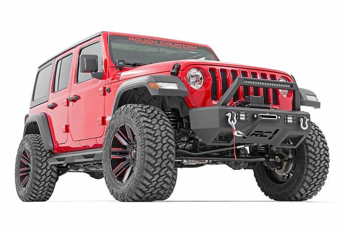 Пороги для Jeep Wrangler JL 4 двери 2018-20 