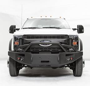 2017 Ford Super Duty F450-F550 Winch Bumper w/ Pre-Runner Guard Bare