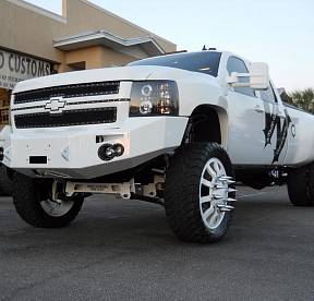 2011-2014 Chevy Heavy Duty Winch Bumper w/ No Grill Guard Bare