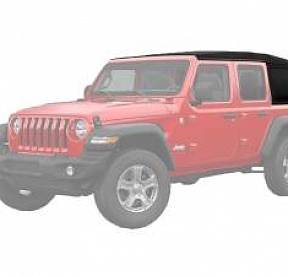 Крыша мягкая "Премиум" для Jeep Wranler JLU 2018-21