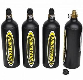Cylinder, 1.25 lb. ( 20 oz.), TEAM YELLOW, ON/OFF Valve, (4 Pack)