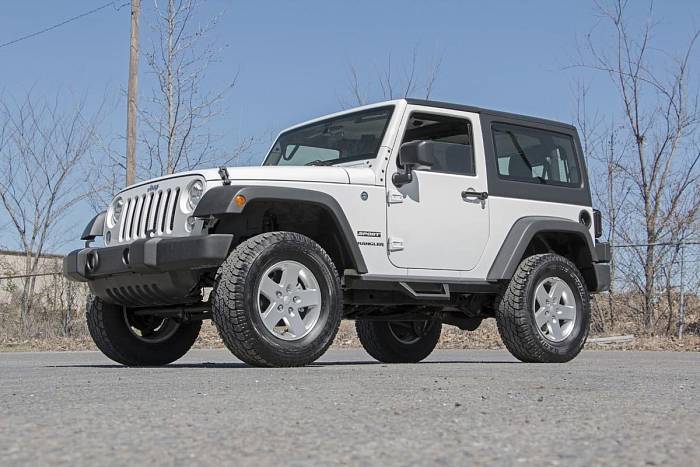 Пороги для Jeep Wrangler JK, 2 двери