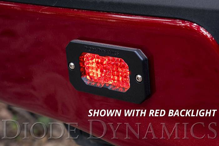 Врезной белый LED-модуль SS2 Pro с синей подсветкой, комбинированный свет