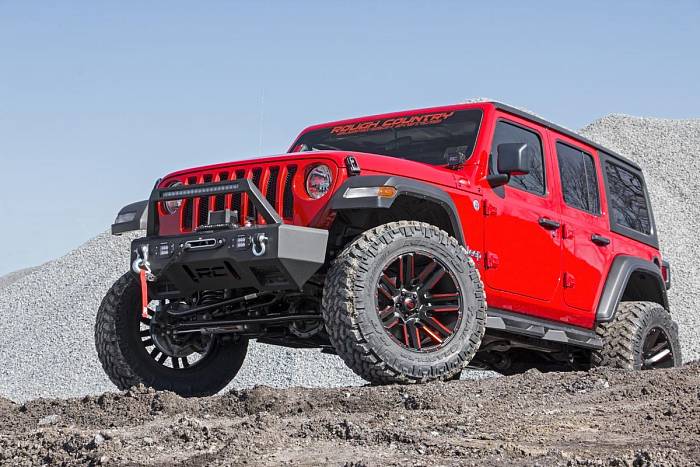 Пороги для Jeep Wrangler JL 4 двери 2018-20 