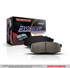 ТОРМОЗНЫЕ КОЛОДКИ POWERSTOP ДЛЯ УСТАНОВКИ НА ЗАДНЮЮ ОСЬ