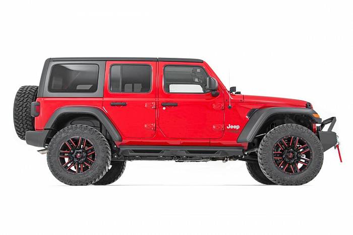 Пороги для Jeep Wrangler JL 4 двери 2018-20 