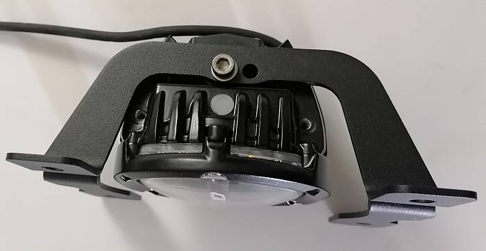 Янтарные противотуманные LED-фары 360 серия 4″ SAE для силовых бамперов Jeep Rubicon JL