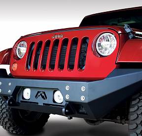 Бампер силовой широкий для Jeep JK 2007-2017  FMJ