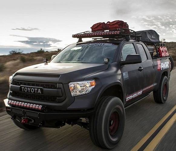 Toyota Tundra с длинноходной подвеской 2014-21