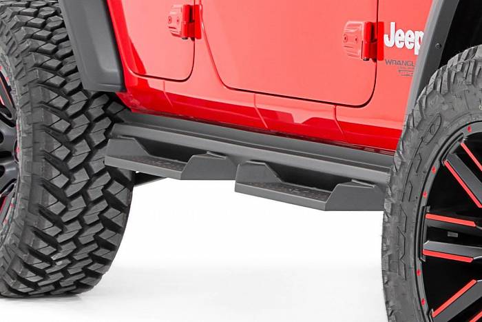 Пороги для Jeep Wrangler JL 4 двери 2018-20 