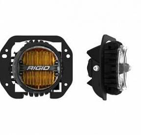 Янтарные противотуманные LED-фары 360 серия 4″ SAE для Jeep Rubicon JL