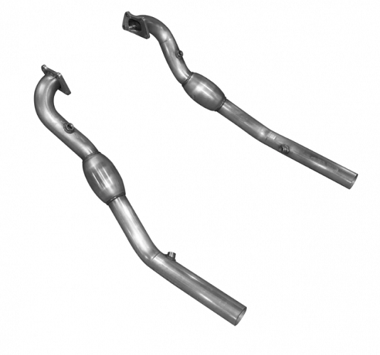 Трубы Down Pipes 2-1/2"×2-1/2'' с катализатором для Camaro V6 2012-15