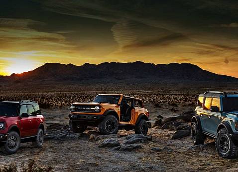 Новое семейство FORD BRONCO