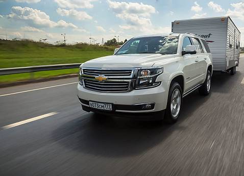 Тест-драйв Chevrolet Tahoe с прицепом