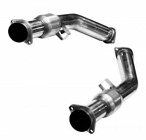 Y-Pipe с катализаторами Green для Pontiac GTO LS1 5.7L