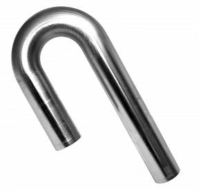 J-pipe из нержавеющей стали 1.7 мм с ø3" и R=3.5"