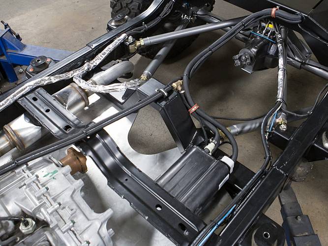 Балка для установки 4-х рычажной подвески заднего моста JEEP WRANGLER JKU (4 двери)