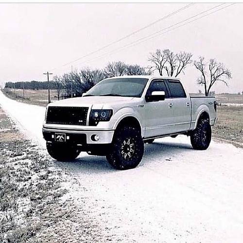 Фары головного света для Ford F150|RAPTOR 09-14 - Smoked / Black