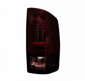 Dodge 02-06 RAM 1500 & 03-06 RAM 2500/3500 OLED Tail Lights - Dark Red Smoked Lens