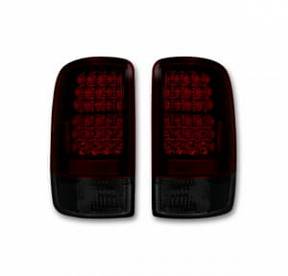 Chevy & GMC Tahoe, Yukon, Suburban, Denali 00-06 LED TAIL LIGHTS - Dark Red Smoked Lens