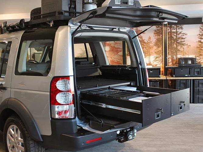 Органайзер багажника для  Land Rover Discovery 3/4 LR3/LR4 с системой хранения - от Front Runner