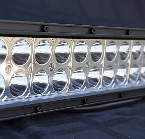 12" Light Bar 72W Flood/Spot 3W LED Chrome