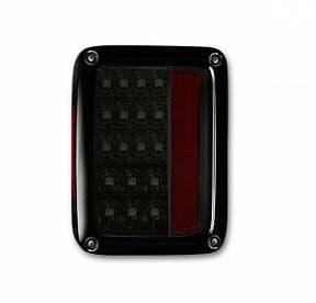 Jeep 07-17 JK Wrangler LED Taillights - Smoked Lens