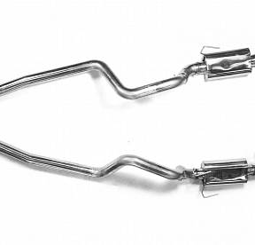 Выхлопная система Mustang GT|Shelby GT500, 2005-2009, 2.5'' x 3''